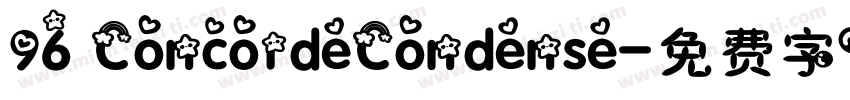 96 ConcordeCondense字体转换
